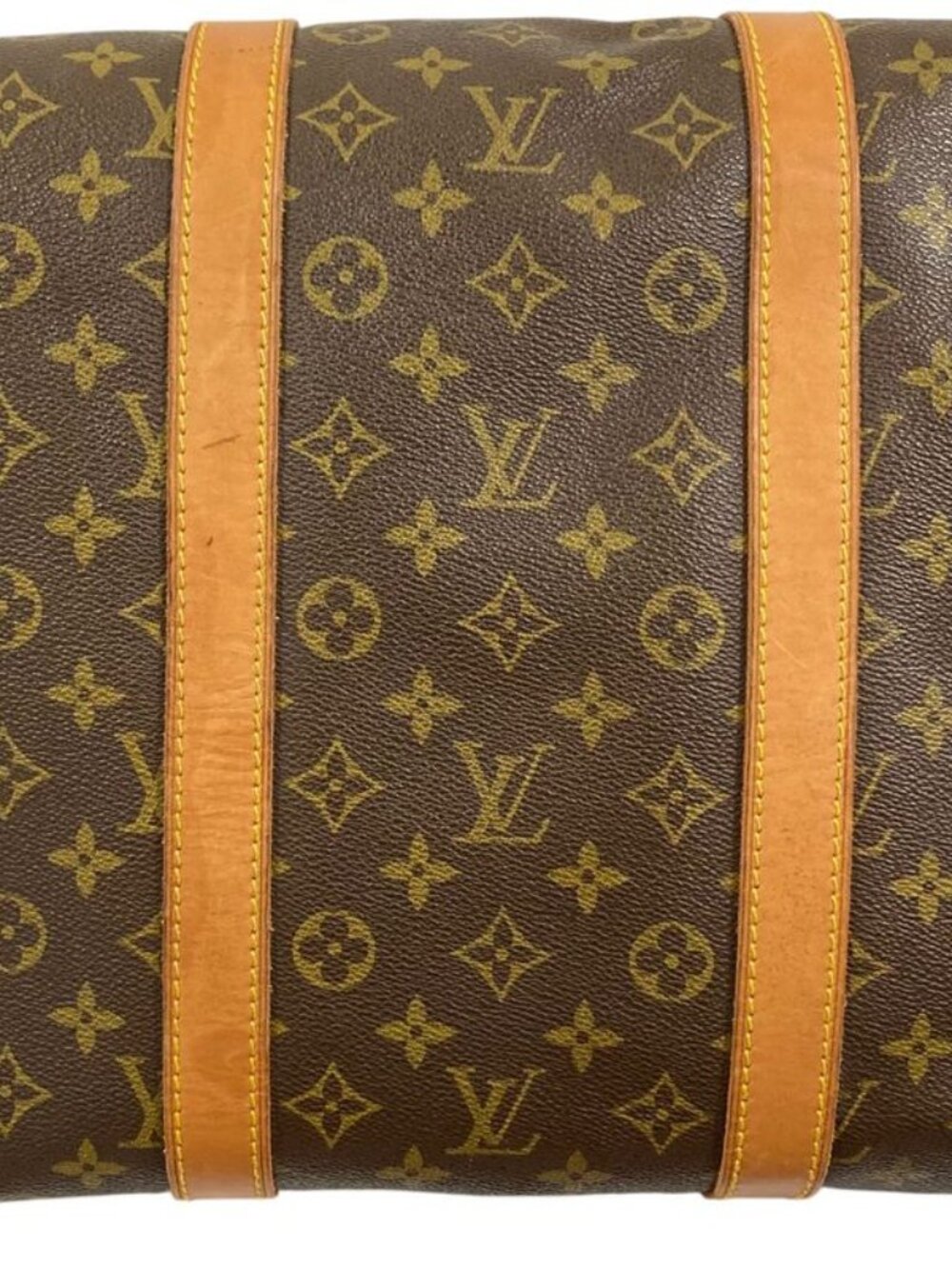 Louis Vuitton Keepall 55 Monogram Boston Bag Brown - Picture 16 of 16